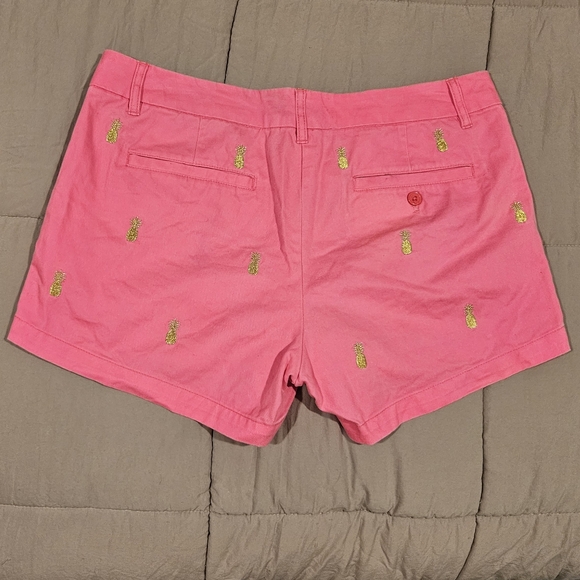 Macbeth Collection Pink Shorts w/ Pineapples - Large - Picture 3 of 11